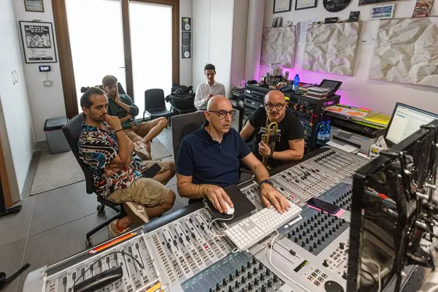 Ascolto in regia con Giovanni Falzone alla tromba